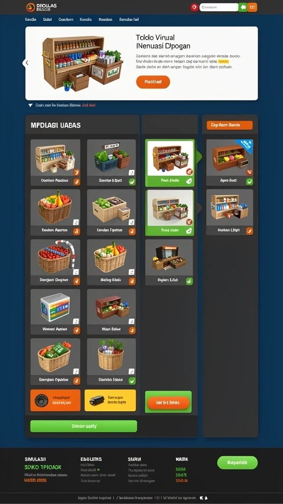 afaf - Screenshot menunjukkan grafis menawan dari latar belakang permainan.