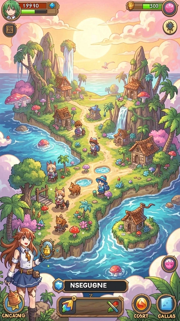 kakrp - Gambaran grafik menakjubkan di dalam game.