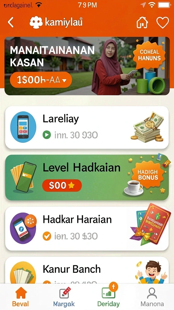 situstoto - Screenshot antarmuka pengguna yang menarik.